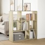 Bücherregal aus Eichenholz Sonoma 102x29x103,5 cm von , Bücherregale und Regale - Ref: Foro24-858050, Preis: 81,75 €, Rabatt: %