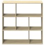 Bücherregal aus Eichenholz Sonoma 102x29x103,5 cm von , Bücherregale und Regale - Ref: Foro24-858050, Preis: 81,75 €, Rabatt: %