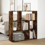 Librería divisora madera roble ahumado 102x29x103,5 cm de , Librerías y estanterías - Ref: Foro24-858052, Precio: 81,75 €, De...