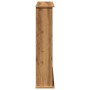 Borde de chimenea madera ingeniería roble artisan 75x20x87,5 cm de , Accesorios para hornos de leña y chimeneas - Ref: Foro24...