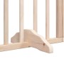 Folding dog gate 6 panels made of poplar wood 300 cm by , Dog kennels and fences - Ref: Foro24-352173, Price: 63,42 €, Discou...