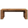 Mesa de centro madera de ingeniería envejecida 102x50x35 cm de , Mesas de centro - Ref: Foro24-856680, Precio: 48,85 €, Descu...