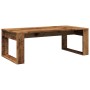 Mesa de centro madera de ingeniería envejecida 102x50x35 cm de , Mesas de centro - Ref: Foro24-856680, Precio: 48,85 €, Descu...