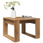 Artisan oak engineered wood side table 50x50x35 cm by , Side tables - Ref: Foro24-856689, Price: 39,48 €, Discount: %