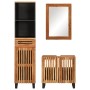 Set of 3-piece solid acacia wood bathroom furniture. by , Bathroom furniture - Ref: Foro24-3217093, Price: 320,61 €, Discount: %