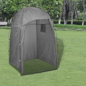 Gray shower/toilet/dressing room tent by vidaXL, Private enclosures and portable showers - Ref: Foro24-93038, Price: 50,13 €,...