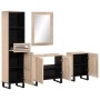 Set of 4-piece solid mango wood bathroom furniture. | Foro24|Onlineshop| Casa, Jardín y Más Foro24.es