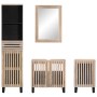 Set of 4-piece solid mango wood bathroom furniture. | Foro24|Onlineshop| Casa, Jardín y Más Foro24.es