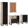 Set of 4-piece solid mango wood bathroom furniture. | Foro24|Onlineshop| Casa, Jardín y Más Foro24.es