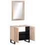 Set of 2-piece solid mango wood bathroom furniture by , Bathroom furniture - Ref: Foro24-3217100, Price: 152,00 €, Discount: %