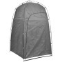 Gray shower/toilet/dressing room tent by vidaXL, Private enclosures and portable showers - Ref: Foro24-93038, Price: 50,13 €,...