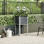 Anthracite grey steel planter 45x45x88 cm by , Pots and planters - Ref: Foro24-4008966, Price: 52,78 €, Discount: %