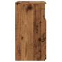 Mesitas de noche 2 uds madera ingeniería envejecida 50x32x60 cm de , Mesitas de noche - Ref: Foro24-856565, Precio: 112,15 €,...