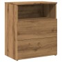 Bedside tables 2 units engineered wood oak artisan 50x32x60 cm by , Nightstands - Ref: Foro24-856567, Price: 112,29 €, Discou...