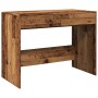 Escritorio madera ingeniería madera envejecida 101x50x76,5 cm de , Escritorios - Ref: Foro24-856764, Precio: 90,93 €, Descuen...