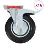 Swivel wheels 16 units 200 mm by , Material handling - Ref: Foro24-278008, Price: 272,10 €, Discount: %