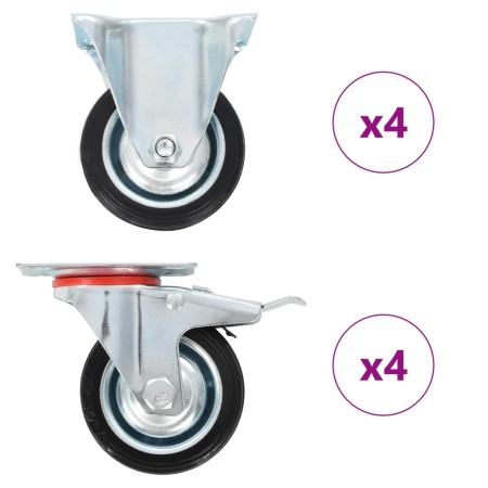 Wheels 8 units 75 mm by , Material handling - Ref: Foro24-278036, Price: 36,71 €, Discount: %