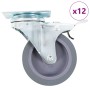 Swivel wheels 12 units 75 mm | Foro24|Onlineshop| Casa, Jardín y Más Foro24.es