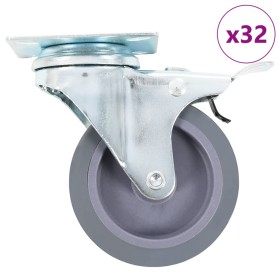 Swivel wheels 32 units 75 mm