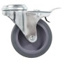 Swivel wheels with pin hole 24 units 75 mm | Foro24|Onlineshop| Casa, Jardín y Más Foro24.es