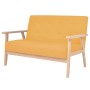 3-piece yellow fabric sofa set | Foro24|Onlineshop| Casa, Jardín y Más Foro24.es