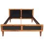 Estructura de cama con mesitas de noche madera de acacia maciza de , Conjuntos de muebles para dormitorios - Ref: Foro24-2763...