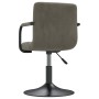 Light gray velvet kitchen stool by , Kitchen stools - Ref: Foro24-334606, Price: 77,19 €, Discount: %