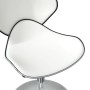 Sillas de comedor 2 unidades cuero sintético blanco de , Sillas de comedor - Ref: Foro24-335119, Precio: 125,97 €, Descuento: %