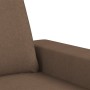 Armchair with brown fabric footstool 60 cm | Foro24|Onlineshop| Casa, Jardín y Más Foro24.es