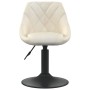 6 cream velvet swivel dining chairs | Foro24|Onlineshop| Casa, Jardín y Más Foro24.es