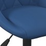 Blue velvet dining chair by , dining chairs - Ref: Foro24-3088817, Price: 76,04 €, Discount: %