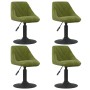 Swivel dining chairs, set of 4, light green velvet. by , dining chairs - Ref: Foro24-3088793, Price: 222,25 €, Discount: %