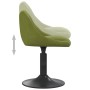 Swivel dining chairs, set of 4, light green velvet. by , dining chairs - Ref: Foro24-3088793, Price: 222,25 €, Discount: %