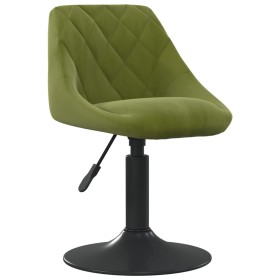 Comprar Silla de comedor de terciopelo verde claro