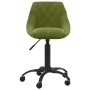 Silla de oficina de terciopelo verde claro | Foro24|Onlineshop| Casa, Jardín y Más Foro24.es