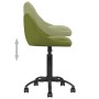 Silla de oficina de terciopelo verde claro | Foro24|Onlineshop| Casa, Jardín y Más Foro24.es