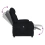 Sillón reclinable eléctrico de tela negro de , Sillones - Ref: Foro24-3098817, Precio: 245,78 €, Descuento: %