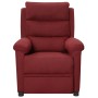 Sillón de masaje eléctrico tela rojo tinto de , Sillones de masaje eléctricos - Ref: Foro24-3098978, Precio: 260,39 €, Descue...