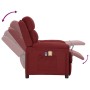 Electric massage armchair in burgundy fabric by , Electric massage chairs - Ref: Foro24-3098978, Price: 260,39 €, Discount: %