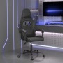 Gaming chair in black synthetic leather | Foro24|Onlineshop| Casa, Jardín y Más Foro24.es