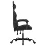 Gaming chair in black synthetic leather | Foro24|Onlineshop| Casa, Jardín y Más Foro24.es