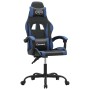 Silla gaming cuero sintético negro y azul | Foro24|Onlineshop| Casa, Jardín y Más Foro24.es