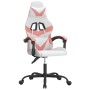 Silla gaming cuero sintético blanco y rosa de , Sillones para videojuegos - Ref: Foro24-3143851, Precio: 117,14 €, Descuento: %