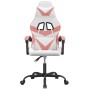 Silla gaming cuero sintético blanco y rosa de , Sillones para videojuegos - Ref: Foro24-3143851, Precio: 117,14 €, Descuento: %