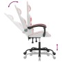 Silla gaming cuero sintético blanco y rosa de , Sillones para videojuegos - Ref: Foro24-3143851, Precio: 117,14 €, Descuento: %