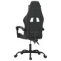 Silla gaming cuero sintético negro y gris de , Sillones para videojuegos - Ref: Foro24-3143870, Precio: 117,16 €, Descuento: %