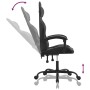 Silla gaming cuero sintético negro y gris de , Sillones para videojuegos - Ref: Foro24-3143870, Precio: 117,16 €, Descuento: %