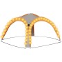 Carpa de fiesta LED 4 paredes gris y naranja 3,6x3,6x2,3 m de vidaXL, Carpas y cenadores - Ref: Foro24-93077, Precio: 151,32 ...