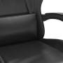 Swivel gaming chair in black synthetic leather by , Gaming chairs - Ref: Foro24-349527, Price: 127,96 €, Discount: %