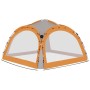 Carpa de fiesta LED 4 paredes gris y naranja 3,6x3,6x2,3 m de vidaXL, Carpas y cenadores - Ref: Foro24-93077, Precio: 151,32 ...